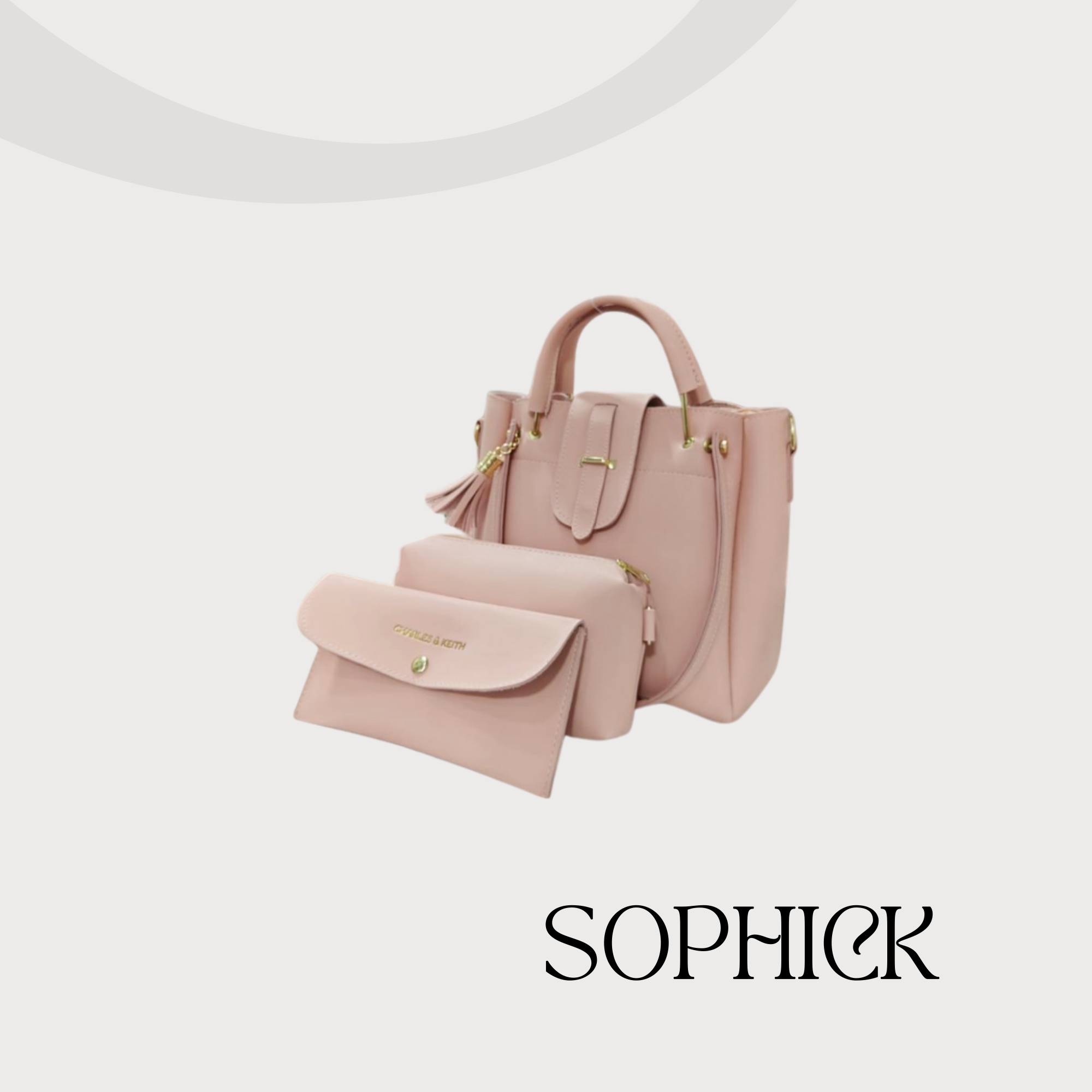 3 Pieces Handbag - Image 4