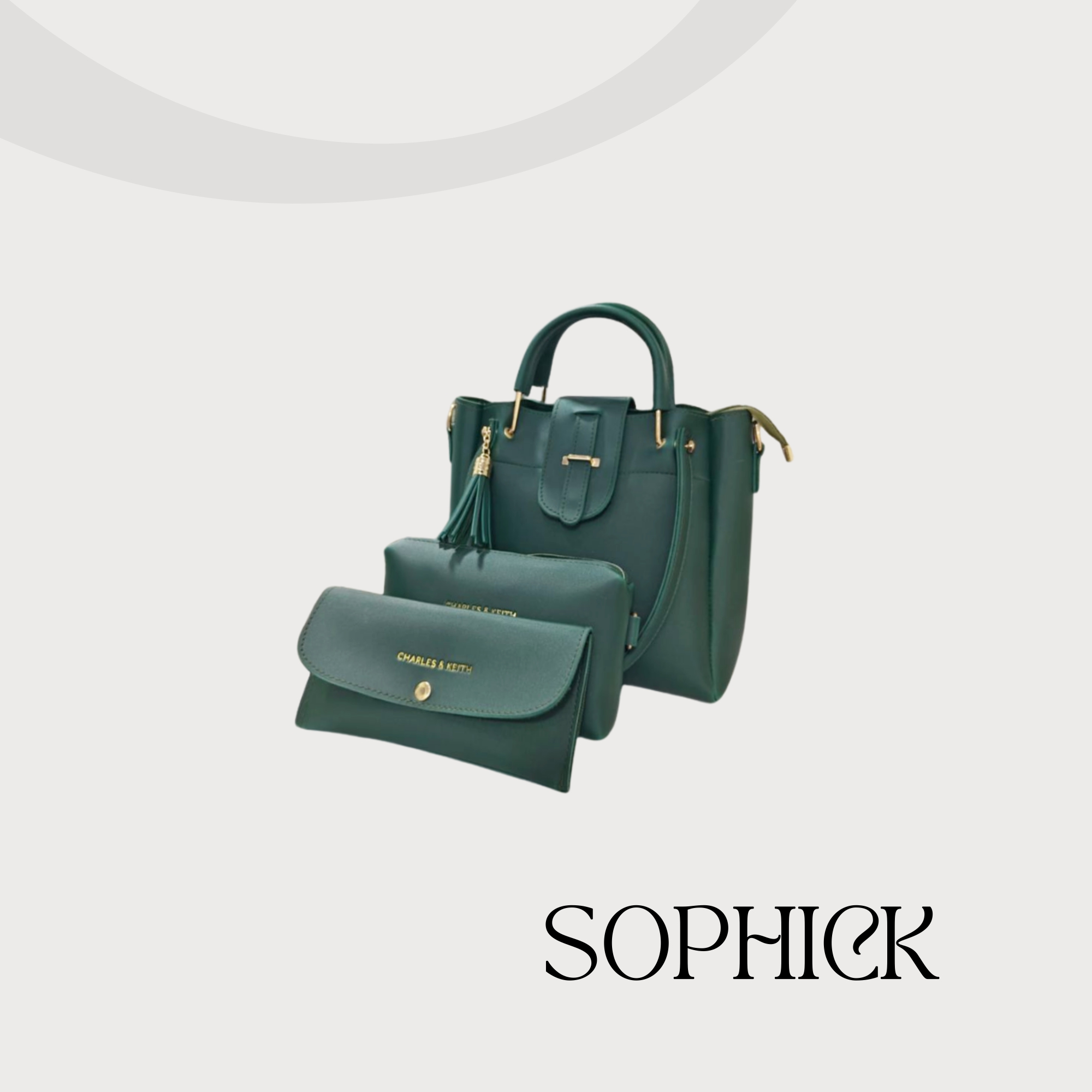 3 Pieces Handbag - Image 2