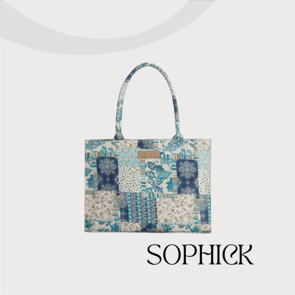 Coastal Charm Patch Tote